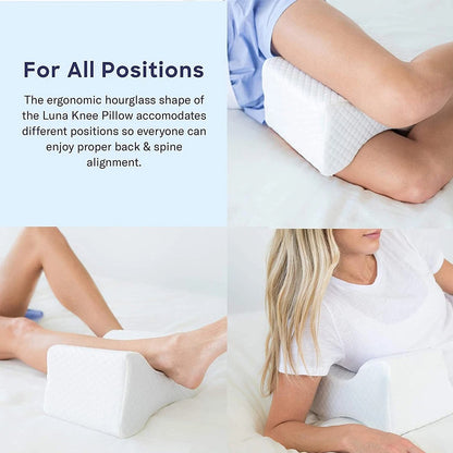 Memory Foam Wedge Sleeping Knee Pillow